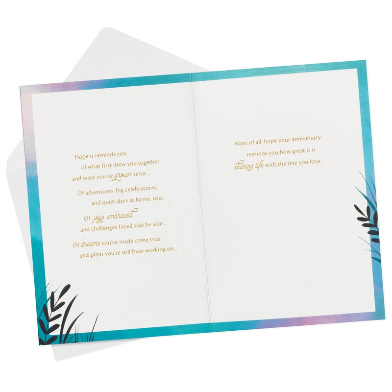 Hallmark Anniversary Card for Couple (Perfect Moments) - Image 2