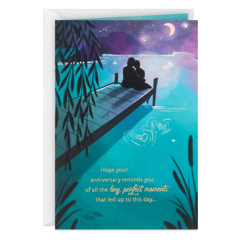 Hallmark Anniversary Card for Couple (Perfect Moments) - Image 1