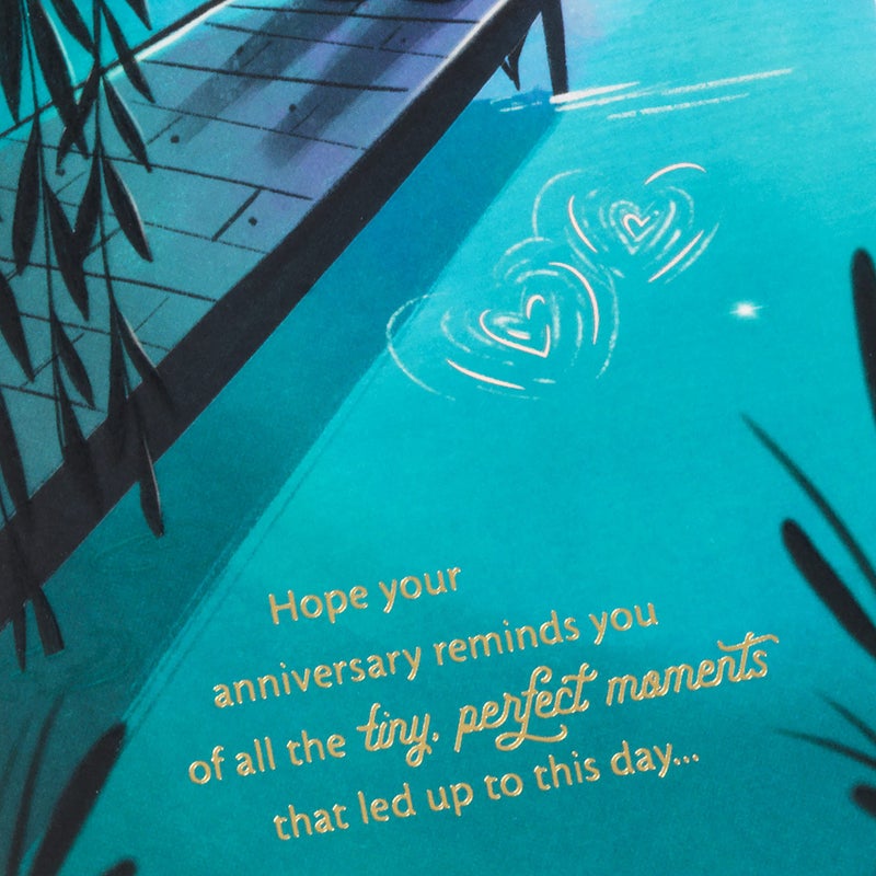 Hallmark Anniversary Card for Couple (Perfect Moments) - Image 5