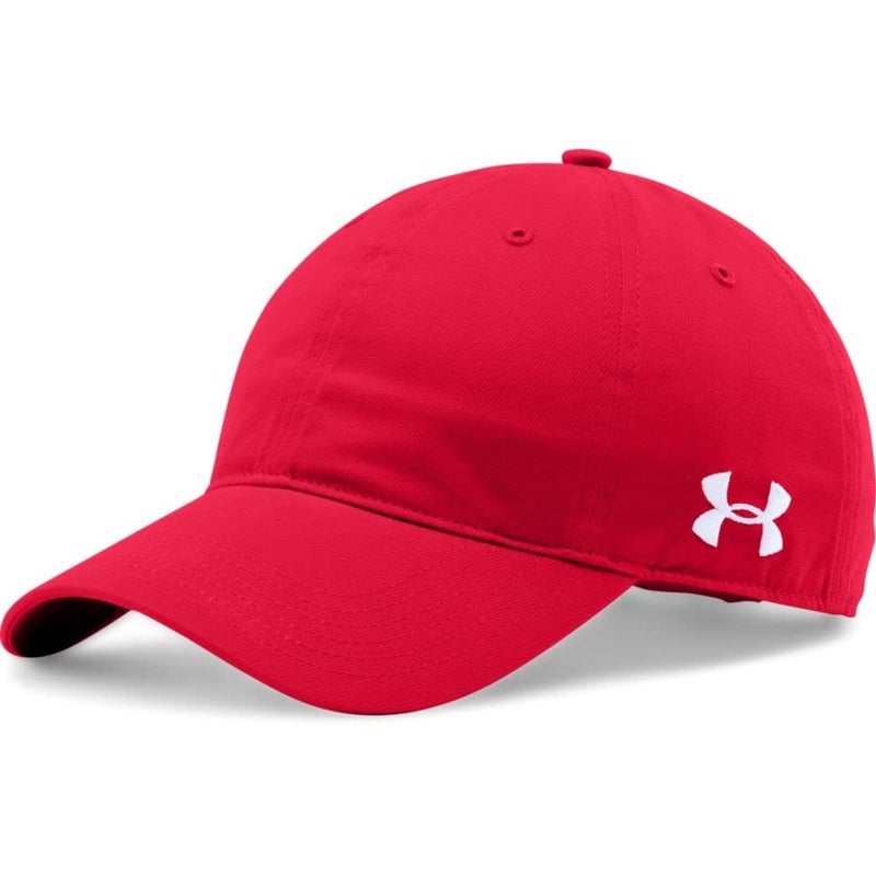 Under Armour Men's UA Chino Adjustable Cap OSFA Red - Image 4