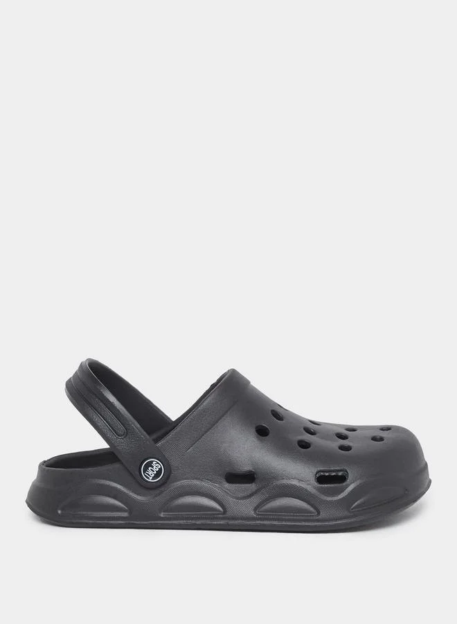 تايك تو Take Two Solid Ankle Strap Clogs