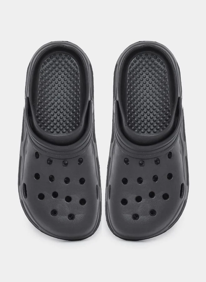 Take Two Solid Ankle Strap Clogs