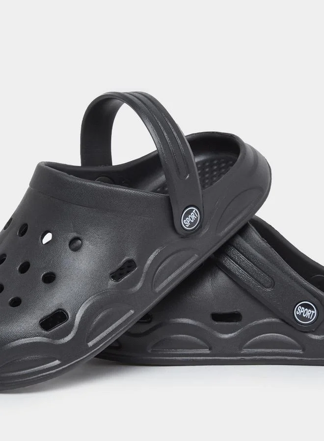 Take Two Solid Ankle Strap Clogs