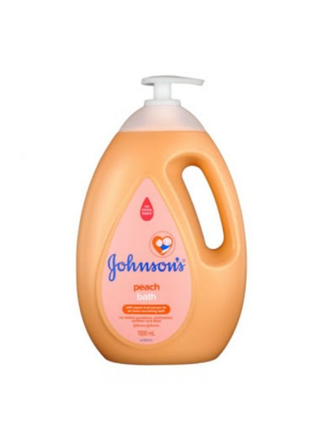 Johnson's Baby Peach-scented children's shower gel 1000 ml - Image 1