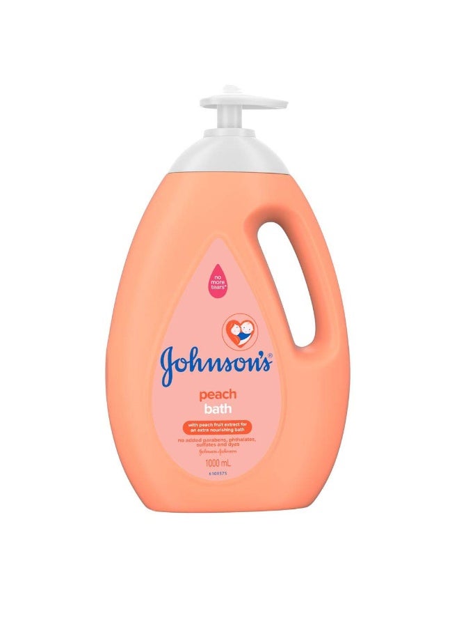 Johnson's Baby Peach-scented children's shower gel 1000 ml - Image 2