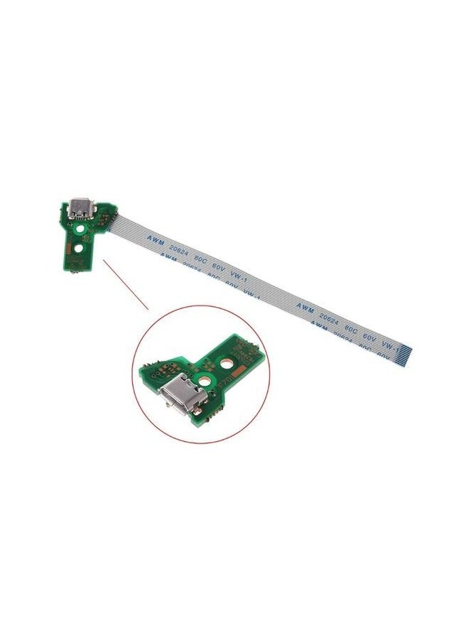 JDS-040 Charger Port For PS4 With 12-pin Flex Cable 2pcs - Image 3