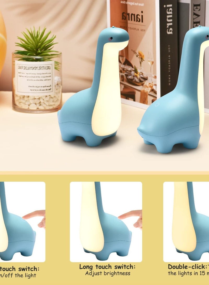 Excefore ligitive Dinosaur Night Light, Adorable Animal Shape for Baby Room, Rechargeable Bedside Dinosaur Lamp, Perfect Room Decor for Teenager Boy and Girl - Image 2