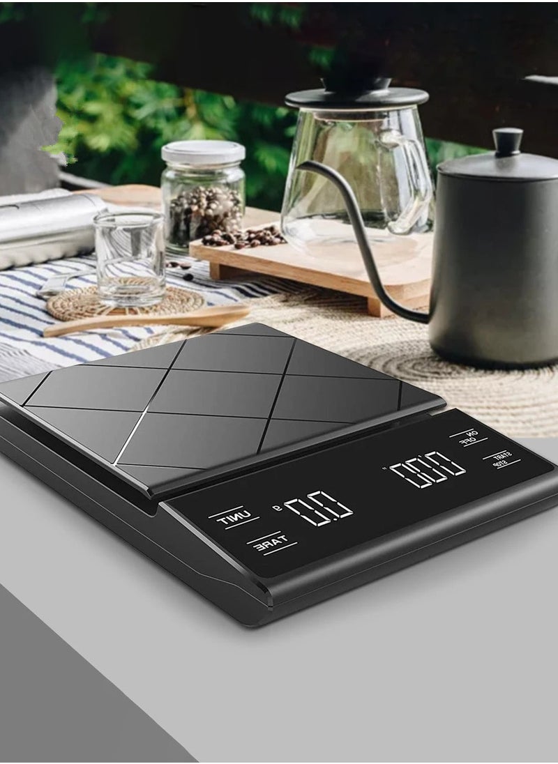 Digital Kitchen Scale For Coffee Lovers: Precise Weighing With Sleek Design