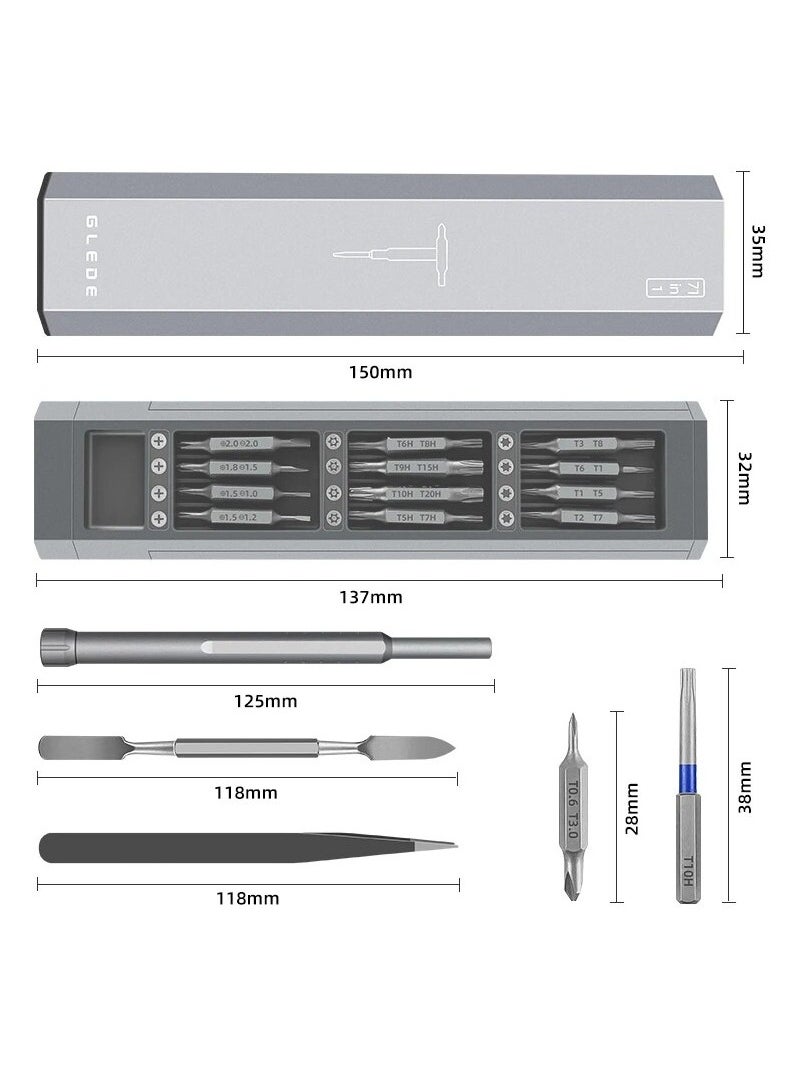 71 in 1 Screwdriver Set Precision Magnetic Screw Driver Bit Professional Multi-Function Repair Tool for iPhone Xiaomi Watch PC  - Image 5