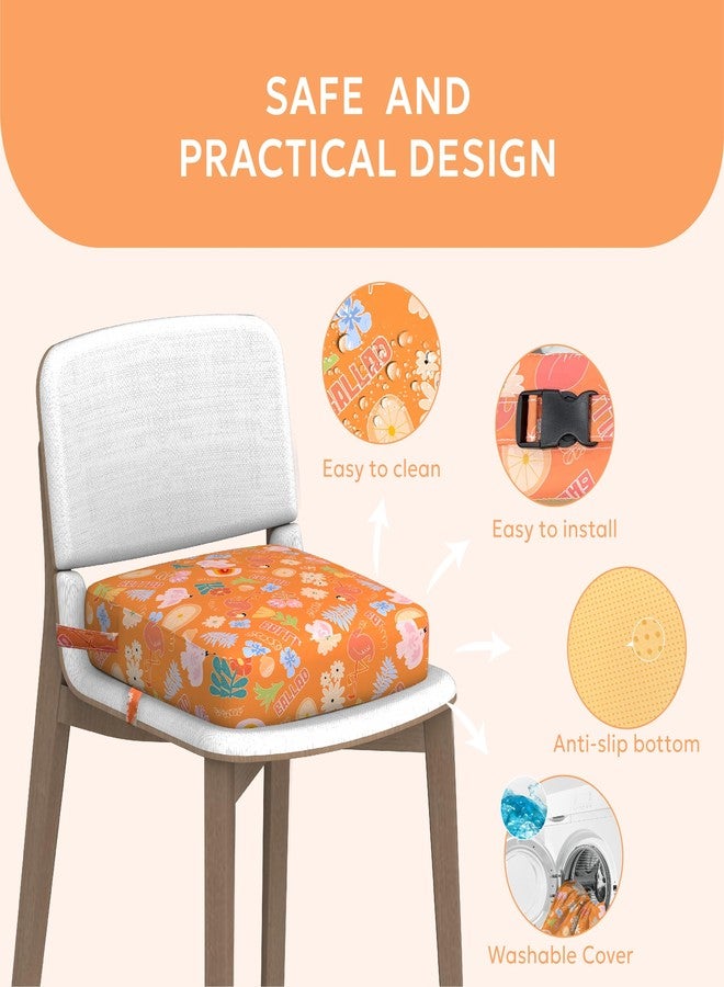 Ballad Toddler Booster Seat for Dining Table,Portable Kids Booster Seat - Adjustable, Non-Slip, Lightweight & Easy to Clean - Image 4