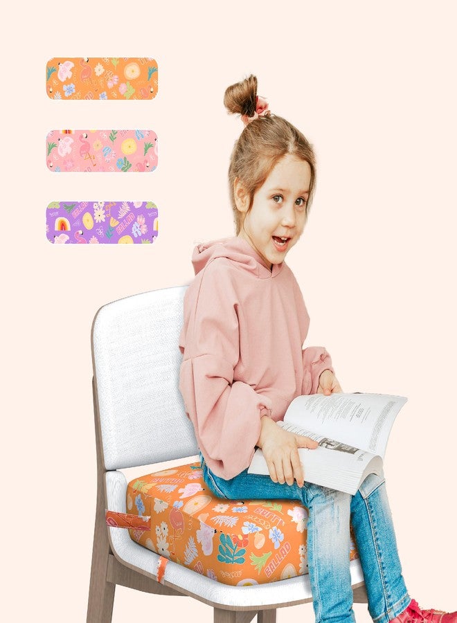 Ballad Toddler Booster Seat for Dining Table,Portable Kids Booster Seat - Adjustable, Non-Slip, Lightweight & Easy to Clean - Image 1