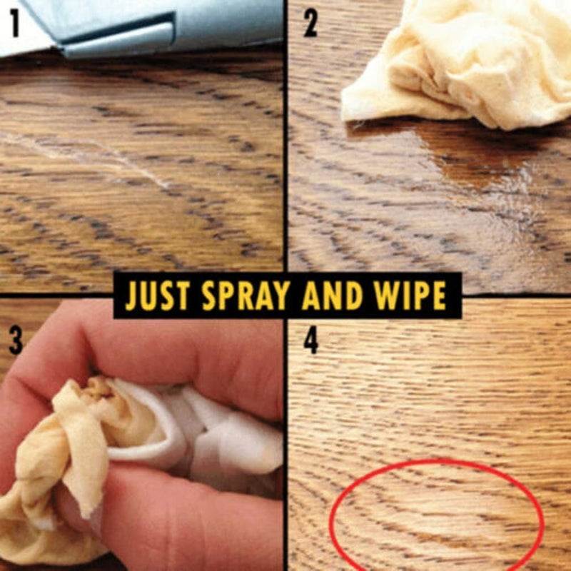 Rednow 2 pcs Instant Fix Wood Scratch Remover Set Fast Acting Wood Scratch Repair - Image 2