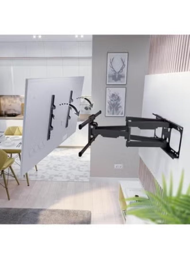 TV Bracket Tilt Swivel for approx. 42-75 Inch LED, LCD, OLED Curved and Flat Screens – Wall Mount Universal for VESA 300x200 to 600x400 - Image 3