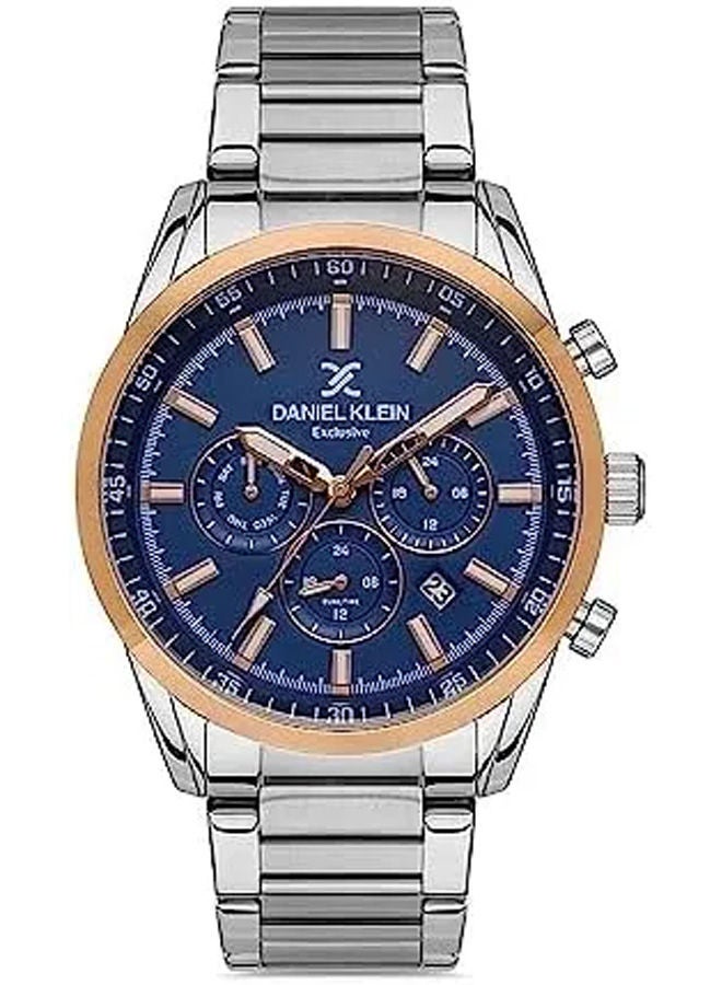 DANIEL KLEIN ساعة كرونوغراف من الفولاذ المقاوم للصدأ DK.1.13311-4 - Image 1