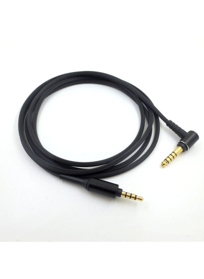 4.4mm Balance Headphone Cable For Sony Wh-1000XM2 XM3 XM4 H 800 950 Mdr-10r-Color:Black-Length:1.5m  - Image 2