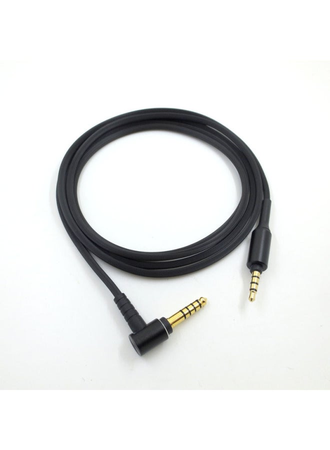 4.4mm Balance Headphone Cable For Sony Wh-1000XM2 XM3 XM4 H 800 950 Mdr-10r-Color:Black-Length:1.5m  - Image 4