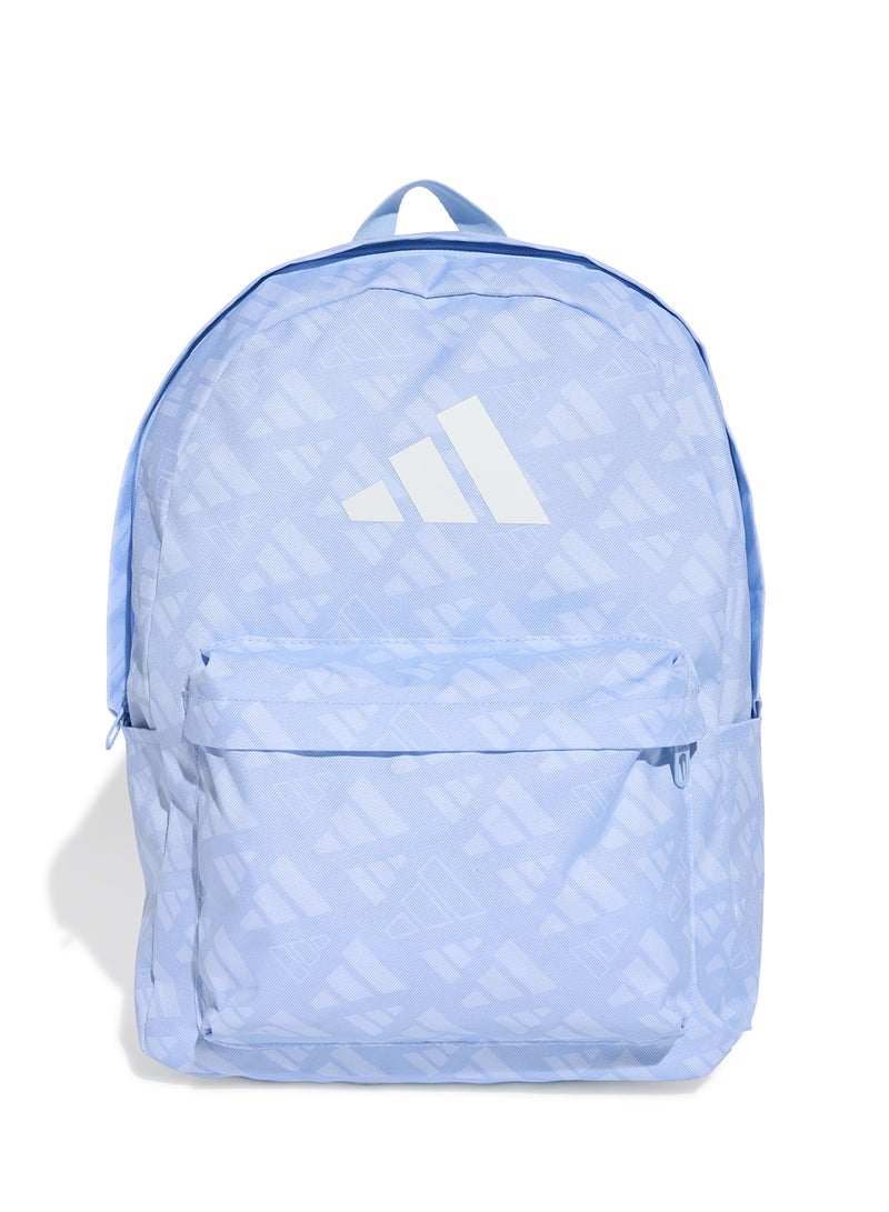 adidas حقيبة ظهر كلاسيكية بنقش المونوغرام - Image 1
