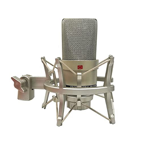 Belear TLM 103 Large Diaphragm Cardioid Condenser Microphone Kit, Foam Pop Filter, Cable for Professional Studio Recording, Home Studio, FM Broadcast & Voice Over - Image 2