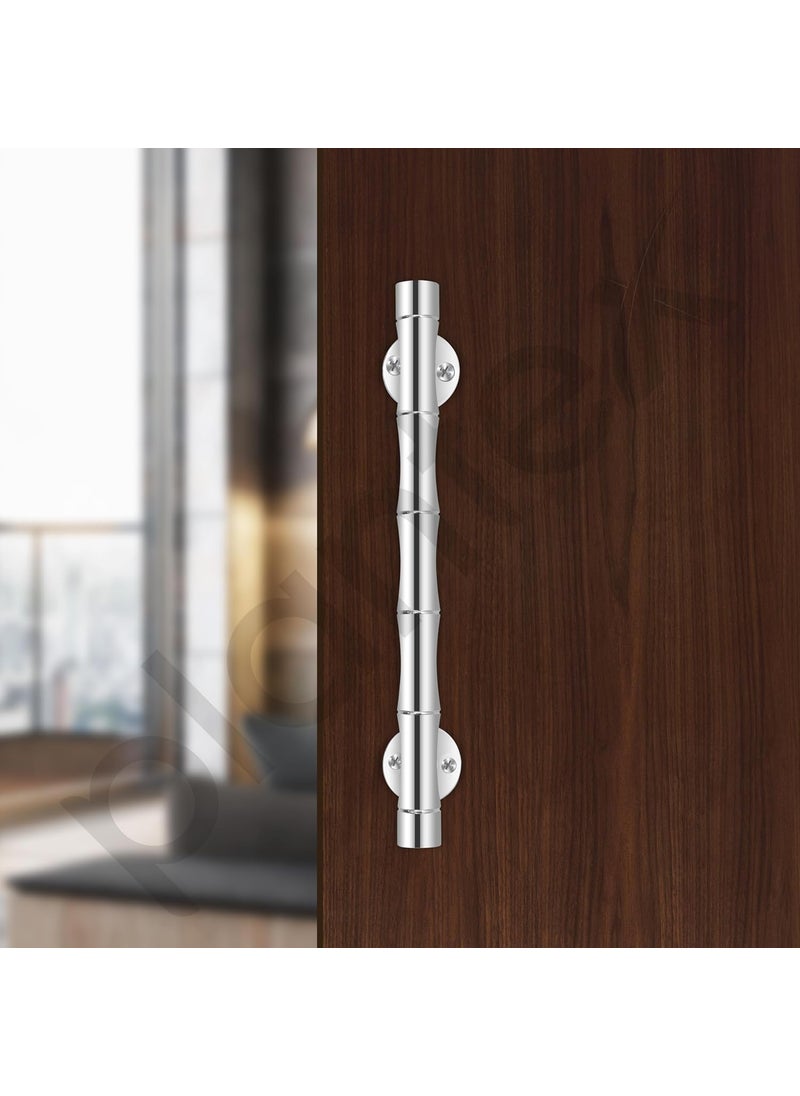 plantex Plantex Door Handle for Main Door8 Inch Pooja Room Door HandlePull Push Main Door Handle Pack of 1 S140 Chrome 3 Years Warranty  - Image 5