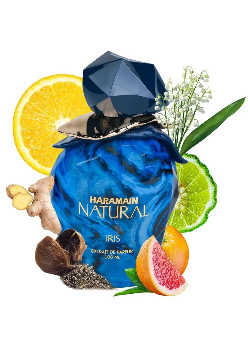 Al Haramain  Natural Iris 100ml Extrait De Parfum Unisex  | Best Price UAE