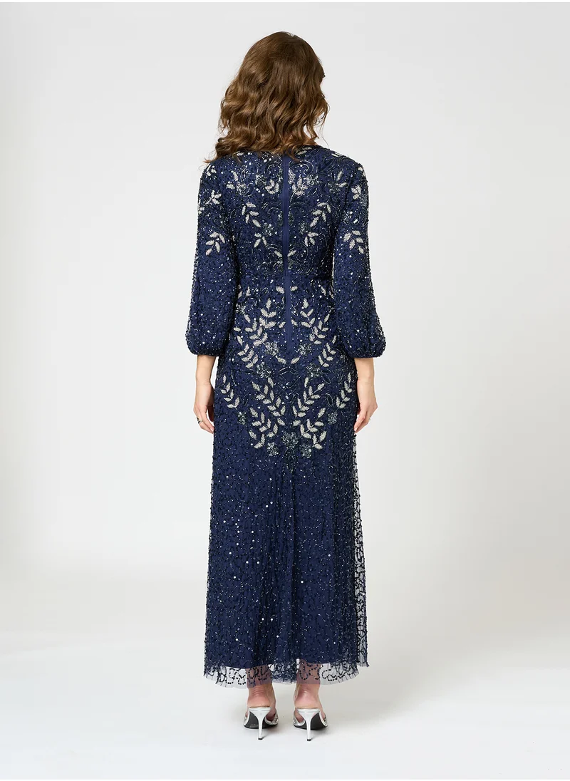 بيوت Gracie Embellished Sequin Maxi Dress