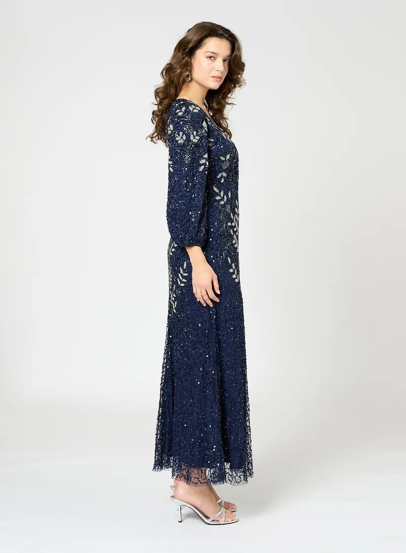 BEAUUT Embellished Evening Dress