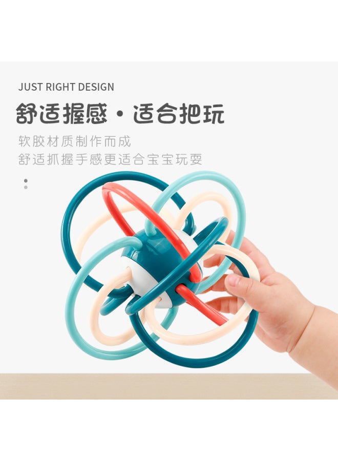 Hong Kong Bear Manhattan Ball Baby Molar Teether Ball Boiled Colorful Gorgeous Soft Glue Bite Molar Toy - Image 3