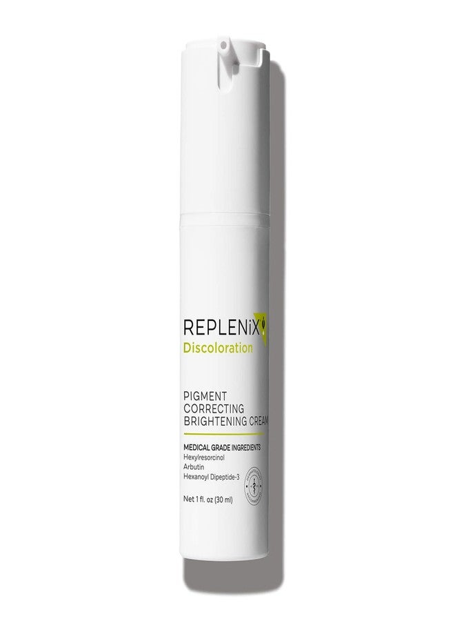 Replenix Pigment Correcting Brightening Cream, Medical-Grade Hydrating Face Moisturizer for Skin Discoloration (1 oz) - Image 1