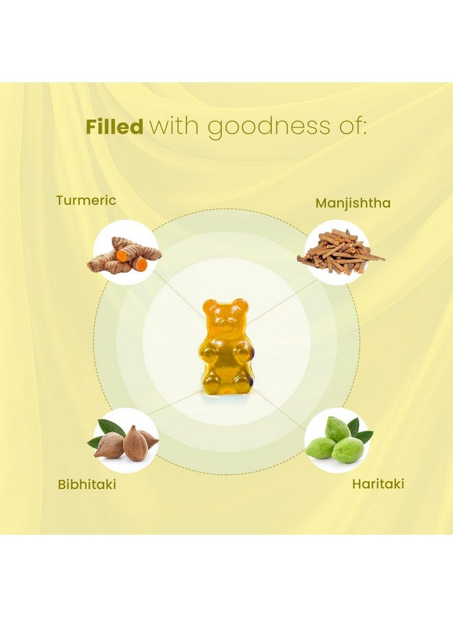 BabyOrgano BabyOrgano® Nutriverse Immunity Gummies for Kids (2-15 Years) | 4+ Ayurveda-Inspired Herbs | Boosts Stamina, Energy & Vitality | Gelatin-Free, Gluten-Free, Soy-Free | Pineapple Flavor | 30 Gummies - New Launch  - Image 3