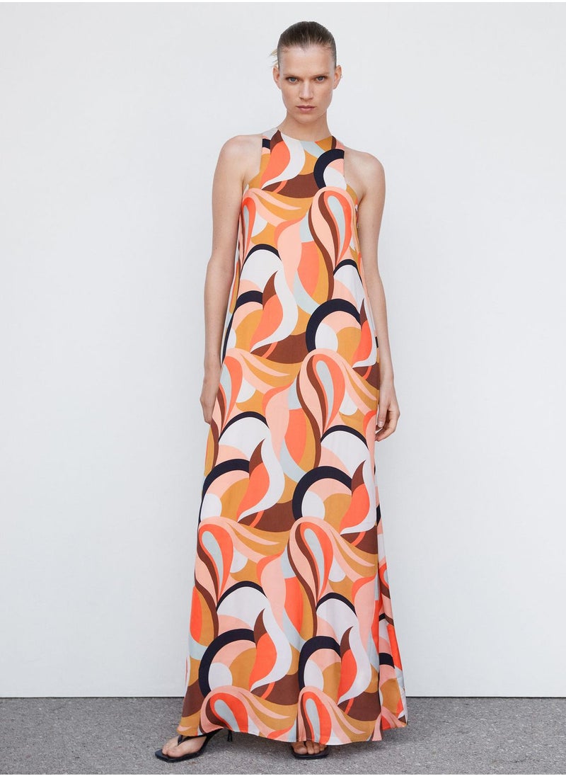 MANGO - Halter Neck Dress - Image 1