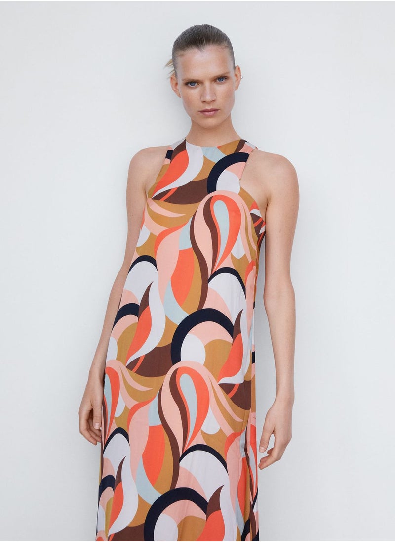 MANGO - Halter Neck Dress - Image 1