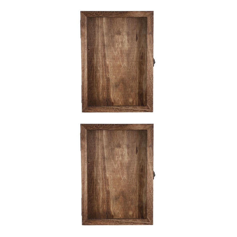 2pcs Specimen Display Box Wood Specimen Display Case Specimen Case Display Box - Image 2