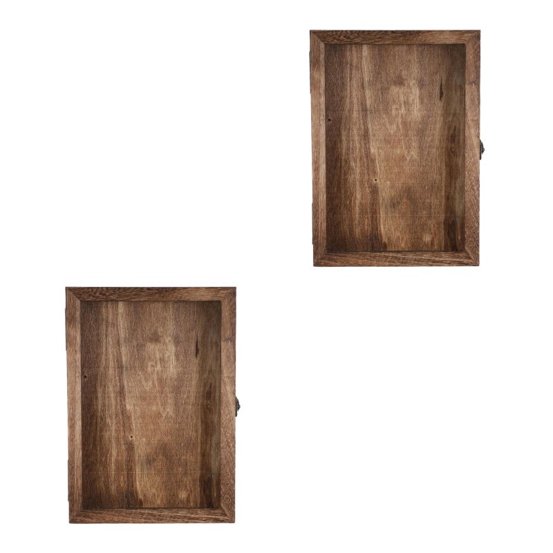 2pcs Specimen Display Box Wood Specimen Display Case Specimen Case Display Box - Image 5