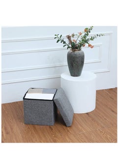 Multifunctional Foldable Cube Storage Organizer and Foot Rest Lid Stool Seat Chair with Square Chest Padded - pzsku/Z3E3C6D3BD1F7FDC9FFB1Z/45/_/1661853527/cd165d0a-e4d6-4e09-9a24-80b5fa1ff334