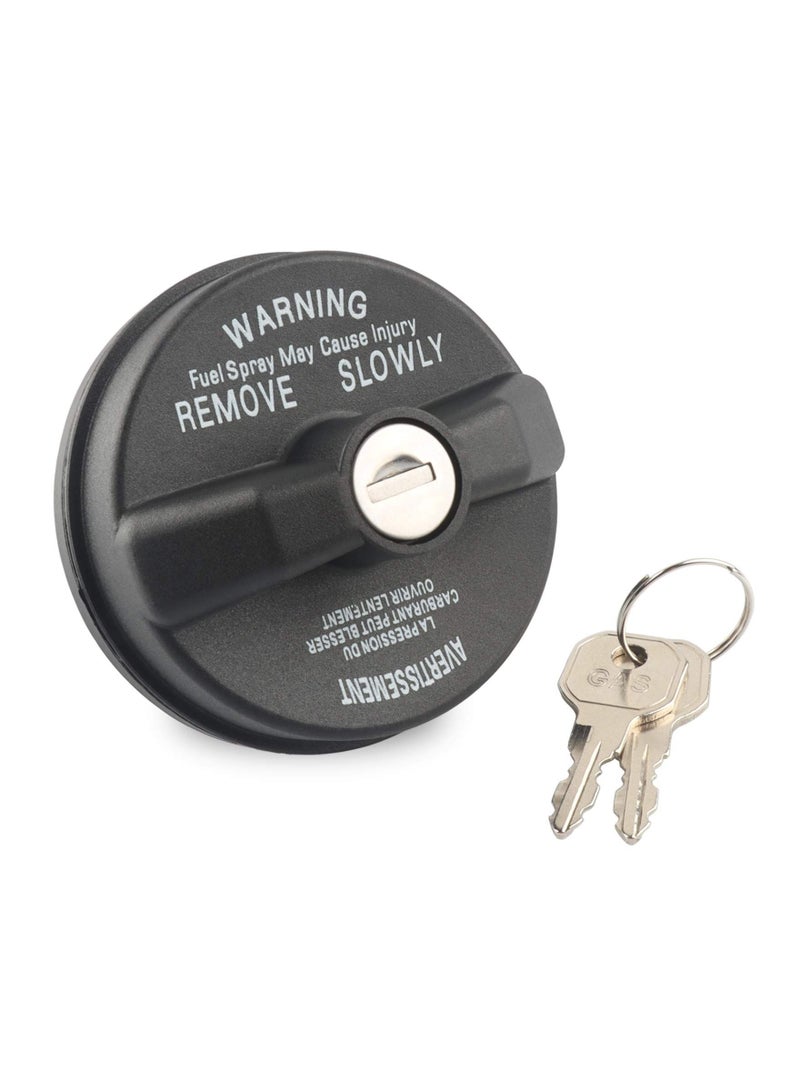 Generic Locking Gas Cap Lock Fuel Cap Replace 05278655AB 5278655AB Compatible with Chrysler Dodge Jeep Ram Challenger Grand Caravan Ram 1500 Grand Cherokee Wrangler JK TJ Liberty Compass Patriot  - Image 1