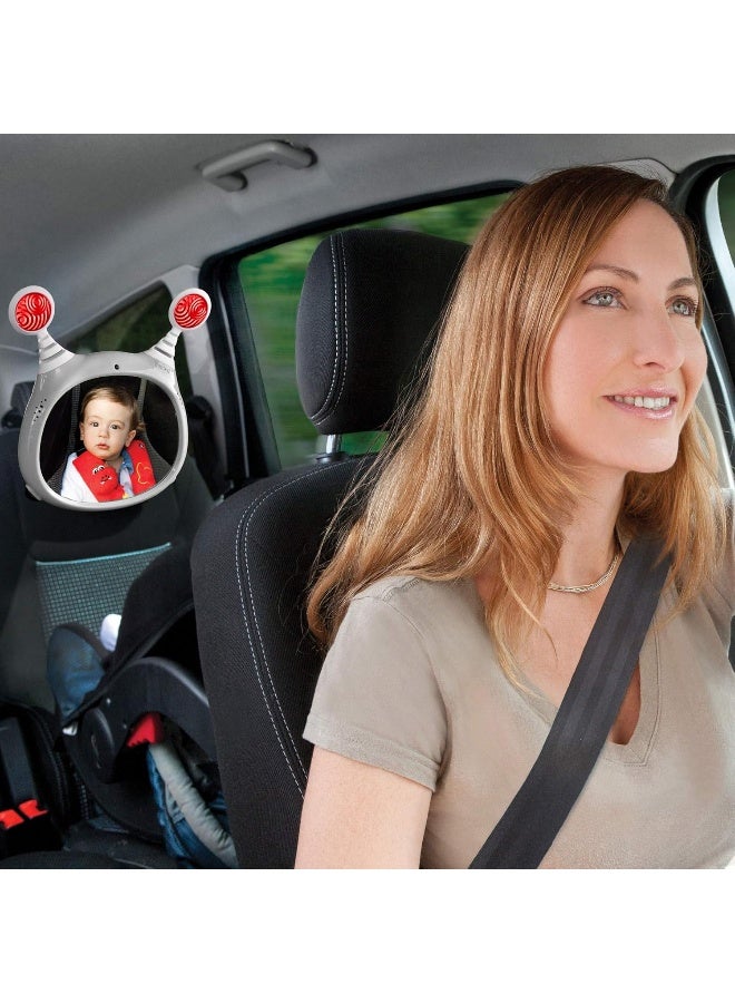 Benbat Oly Active Baby Car Mirror â€“ Shatter-Proof Rear Facing Infant Mirror - Image 2