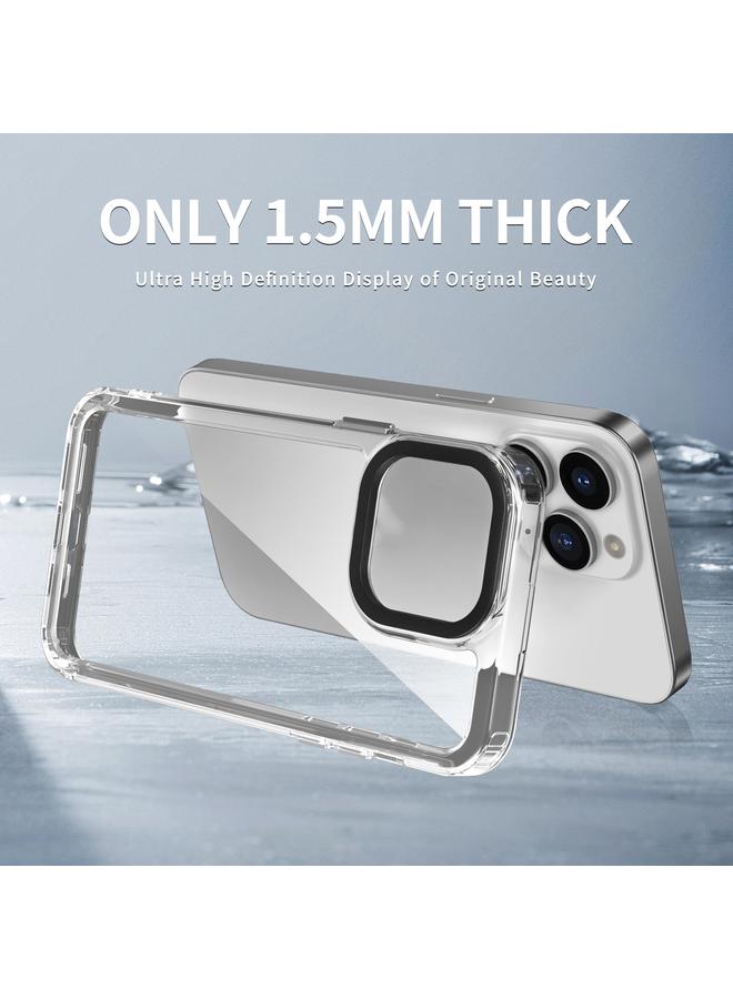 زبون جراب لهاتف iPhone 11 Pro Max مصنوع من مادة الأكريليك الشفافة + TPU المقاوم للصدمات - Image 2