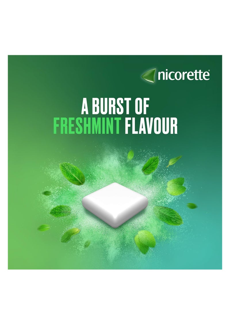 nicorette Nicotine Gum Freshmint 2 Mg 210 Pieces  - Image 4