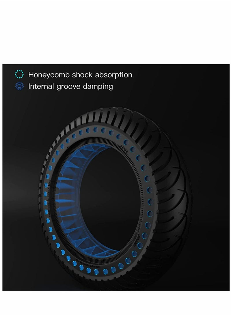 SYOSI - Solid Rubber Tire 8.5 inch for Gotrax GXL V2/XR/APEX XL S2/S2R M365/Pro Scooter Front/Rear Tyre Shock Absorption Explosion Proof Accessories 2PCS - Image 1