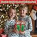 Funwares Christmas Tree StackUp Wooden Blocks Stacking Game Tumbling Tower Family Party Fun Kids and Adults Holiday Decoration Ages 6 - Image 4