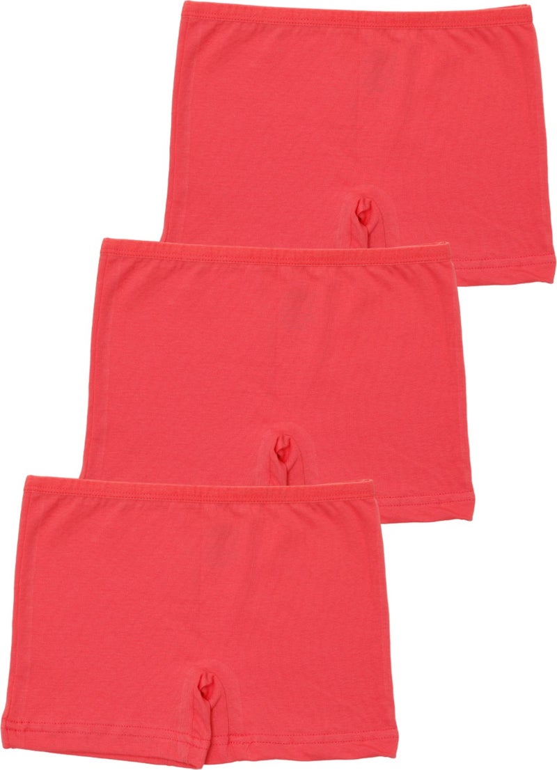 Arma Yıldız 3 Pieces Girls Pink Boxer Tights Cotton Lycra  - Image 2