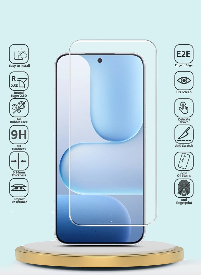 GMAX Honor 500 5G 2025 GMAX Premium Series Curved Edges 9H 2.5D Tempered Glass Screen Protector - Clear - Image 2