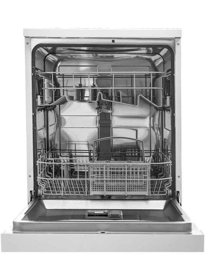 evvoli Dishwasher 12 Place Setting, 6 Programs, 2 Rack Levels, 11L, High Energy Efficiency, Quiet 11 L 2100 W EVDW-122W White - Image 4