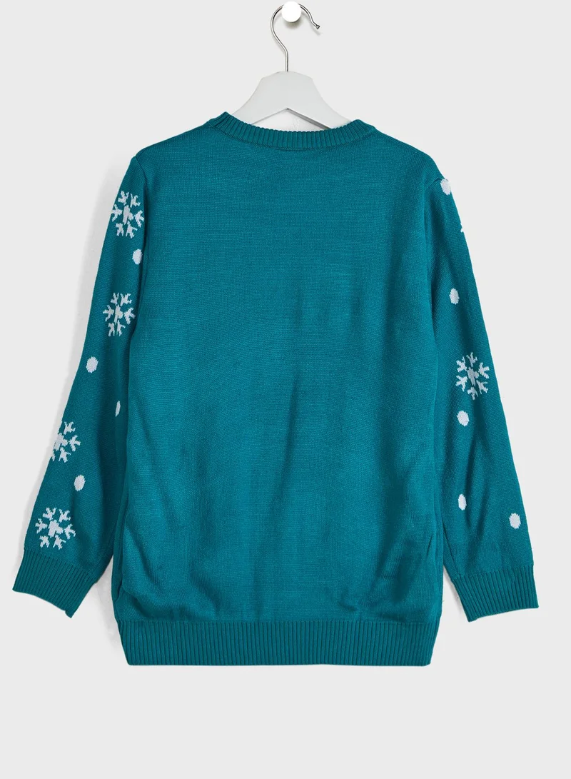 Disney Kids Mickey Christmas Sweater