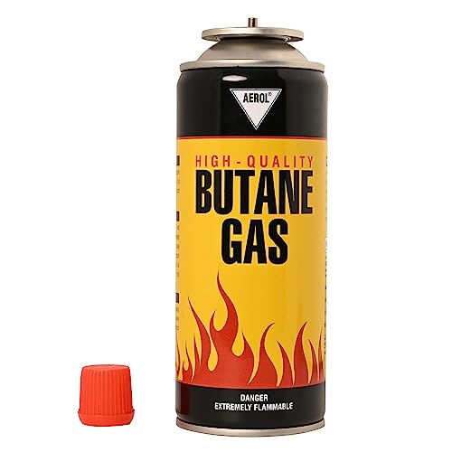 Aerol Portable Butane Gas Canister Flame Can for Camping Stove, Flame Torch, and Welding Fuel Gas (Grade 1001 300GM) - Image 3
