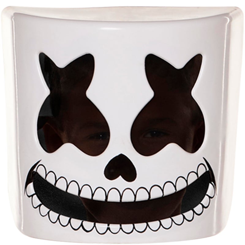 InSpirit Designs Kids Skeleton Marshmello Half Mask Officially licensed Marshmello Helmet Skeleton Mask - Image 2
