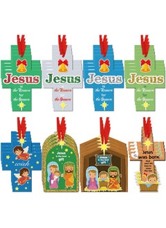 32 Sets Nativity Craft Kits For Kids Diy Bible Christian Religious Christmas Crafts Jesus Is The Reason Ornament Christian Sunday School Crafts For Kids Xmas Party Fun Preschool Classroom Activities - pzsku/Z3E3D16A615E08285B47EZ/45/_/1732787256/28a05589-f78d-44da-9b91-6d69d0227d71