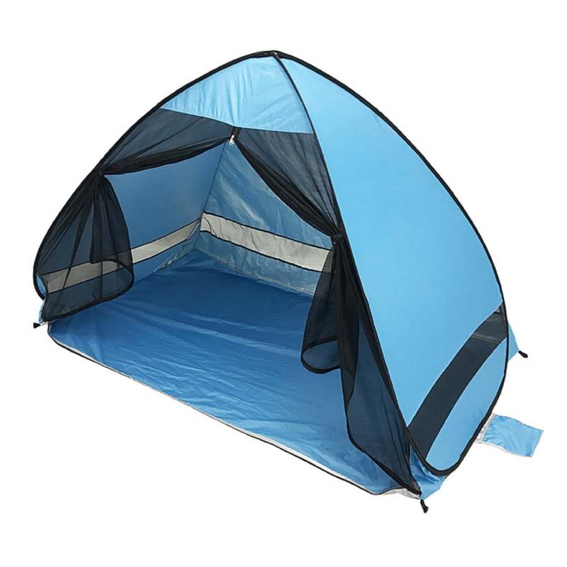 Beach Tent 78.7 × 47.2 × 51.2 Inch 50+ UPF Protection Popup Tent - One-Second Setup Sun Shade Tent for Beach Lake Park Outdoor Adventures - Image 2