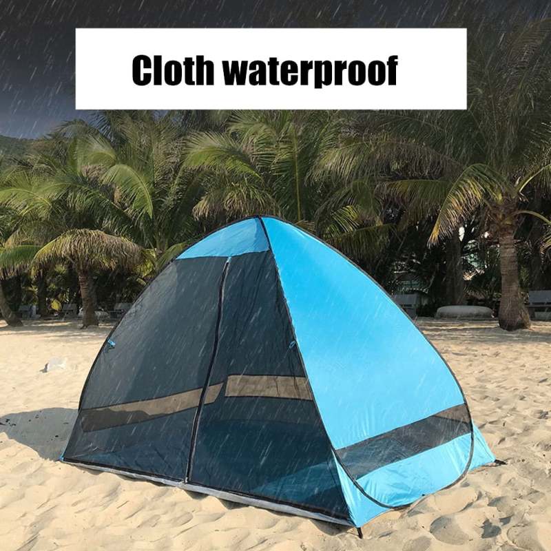 Beach Tent 78.7 × 47.2 × 51.2 Inch 50+ UPF Protection Popup Tent - One-Second Setup Sun Shade Tent for Beach Lake Park Outdoor Adventures - Image 5