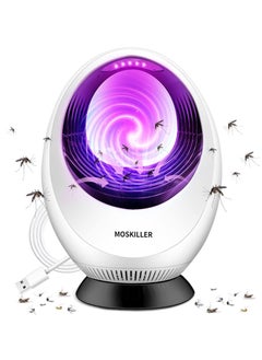 Indoor Bug Zapper with LED UV Light for Effective Mosquito and Fly Control, Electric Gnat Killer for Home Use